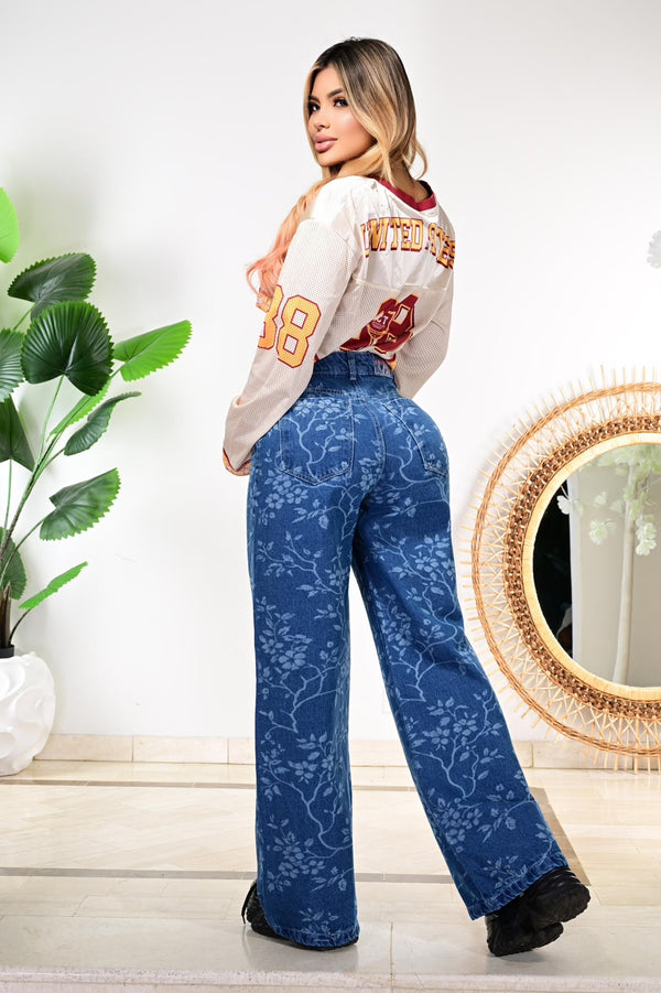 Wide Leg Floral